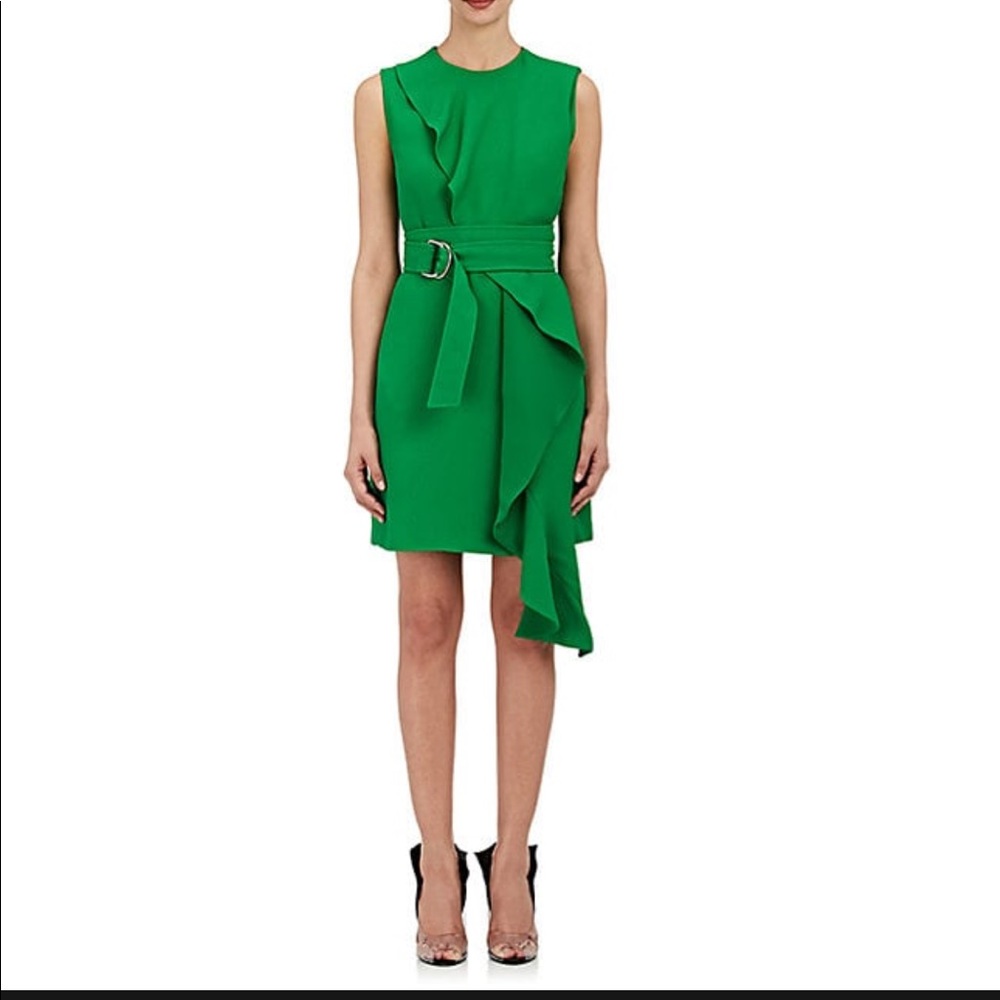 (SOLD) Calvin Klein 205W39NYC Crepe Belted Dress